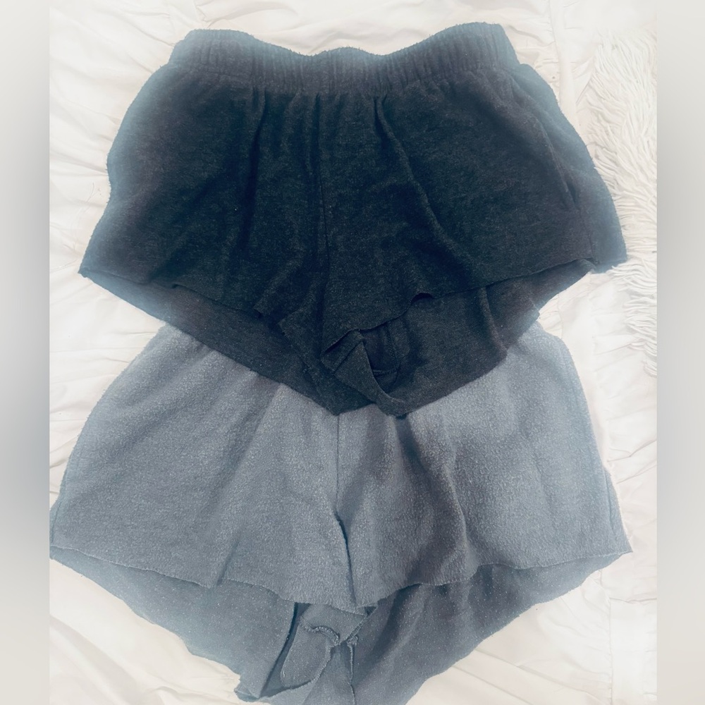 Suzette comfy sweat shorts! Two pairs for $20! Size: S.